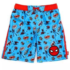 Disney Spider Man Swim Trunks sz 4
